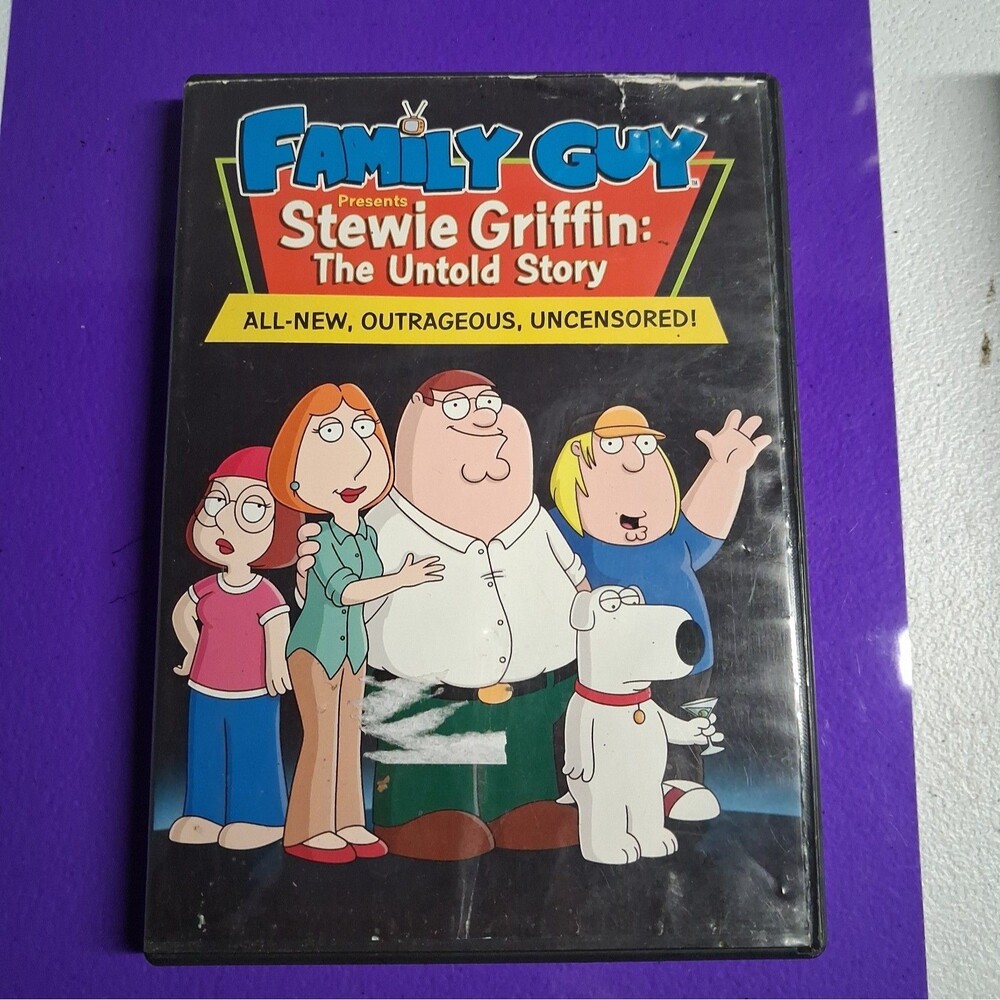 Family Guy Stewie Griffin the Untold Story DVD